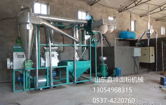 又一双机磨面机组落户辽宁昌图