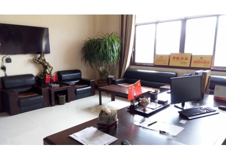 宽敞明亮的公司会客室