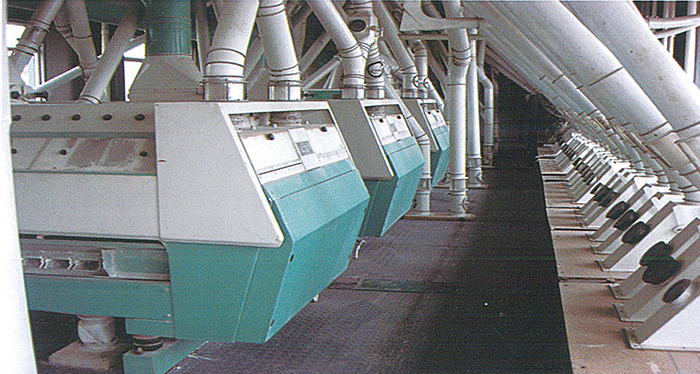 150吨大米面粉机清粉机设备